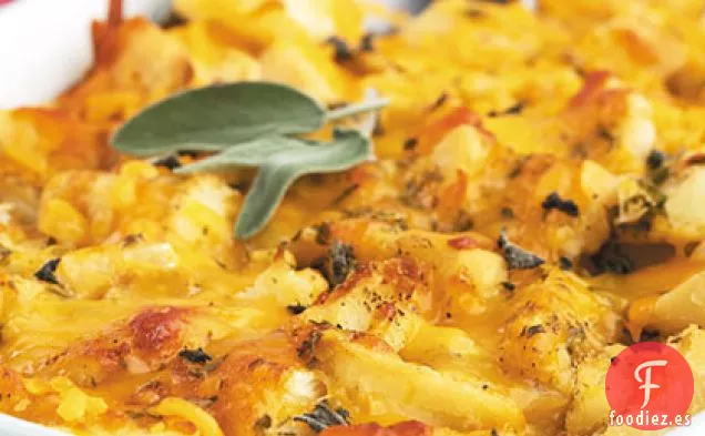 Queso Cheddar Gratinado de Patata