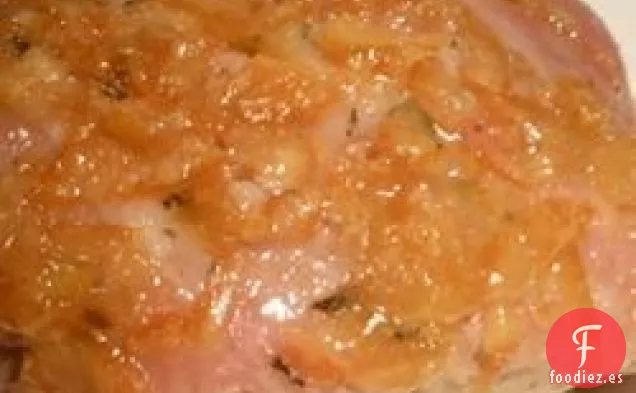Asado de Cerdo con Jengibre y Naranja