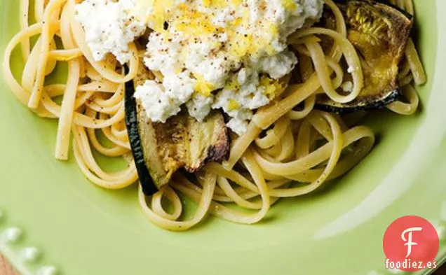 Pasta De Calabacín Con Ricota