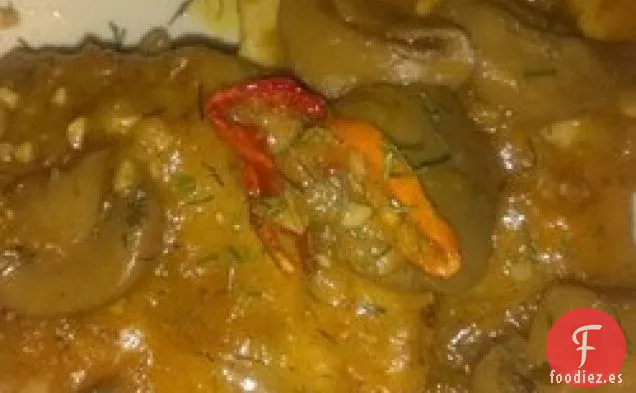 Marsala de Pollo de Cocción Lenta