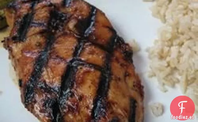 Pollo Con Ajo Y Miel de Naranja