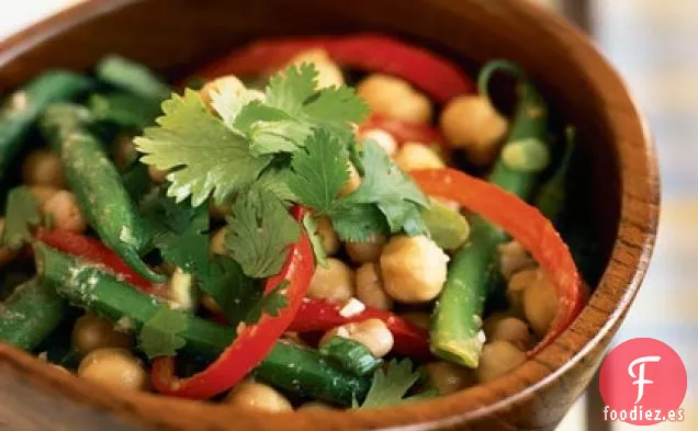 Frijoles Mezclados con Vinagreta de Hoisin