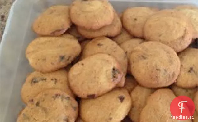 Galletas Con Chispas De Chocolate Sin Chispas De Chocolate