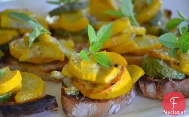 Bruschetta de Calabacín