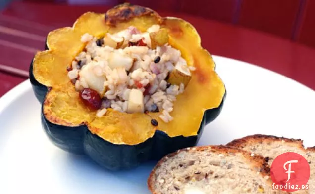 Calabaza Rellena de Invierno al Horno