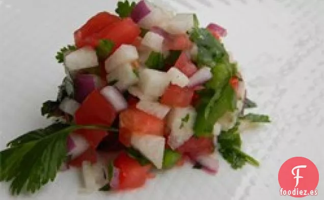 Jícama de Miki's (Pico de Gallo Salsa)