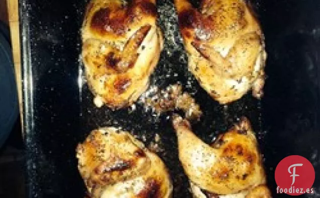 Gallinas de Cornualles con Semillas de Amapola y Miel