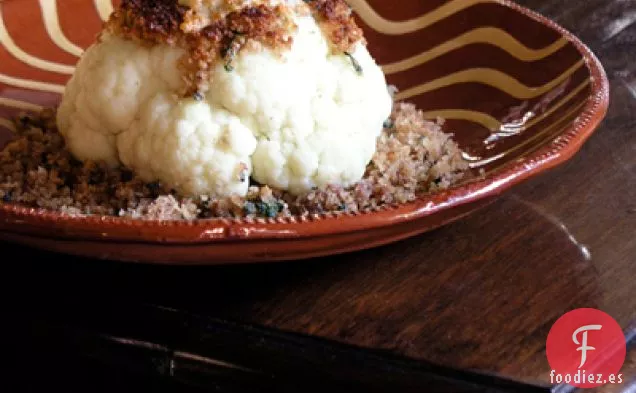Coliflor con corteza de Anchoa Siciliana