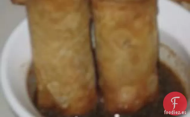 Salsa Rápida para Mojar el Rollo de Huevo