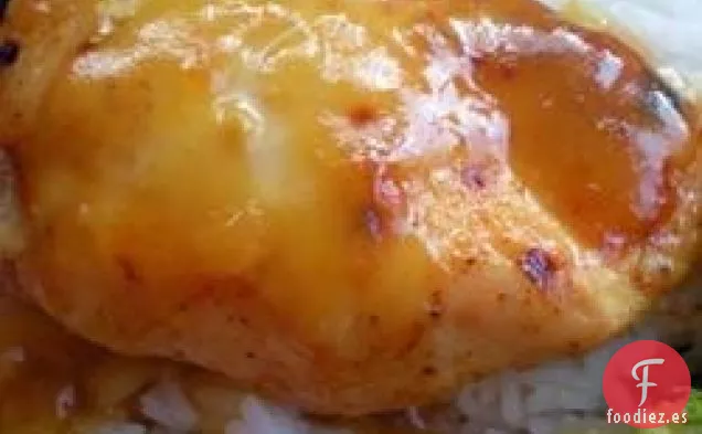 Pollo con Mostaza y Miel