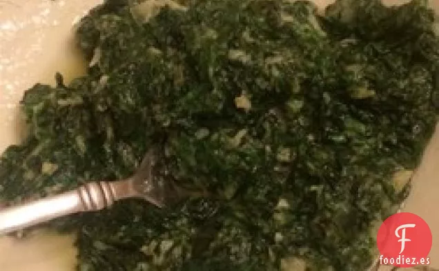 Espinacas Cremosas Rápidas y Fáciles