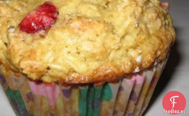 Muffins de Avena y Fresa