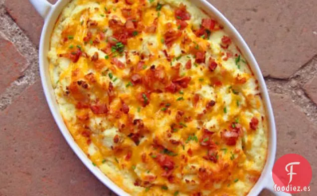 Puré de Patatas con Tocino y Queso Cheddar