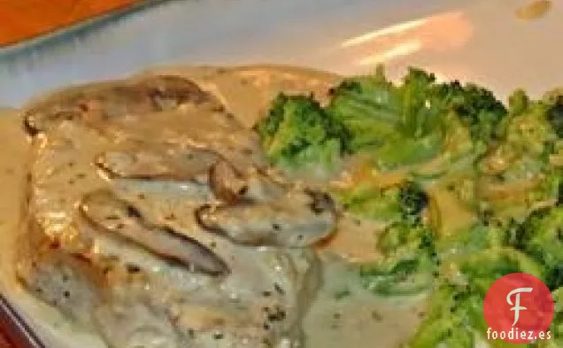 Increíbles Chuletas de Cerdo en Salsa de Crema