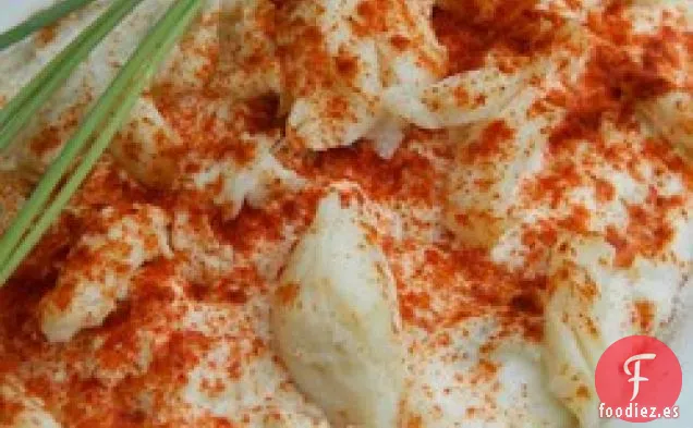 Crema de Alcachofa y Cangrejo