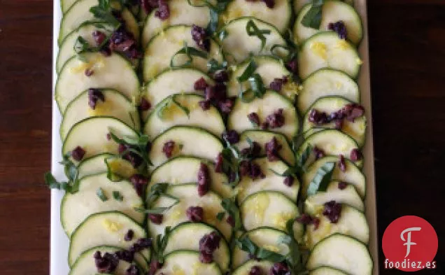 Ensalada De Calabacines Y Aceitunas
