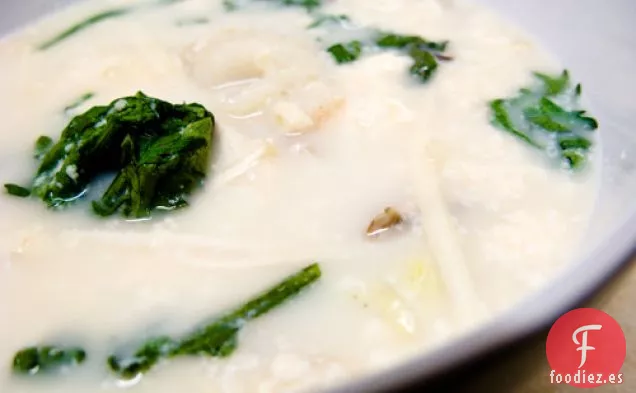 Cocina el Libro: Olla Caliente de Bacalao Negro y Leche de Soja (Tonyu Nabe)