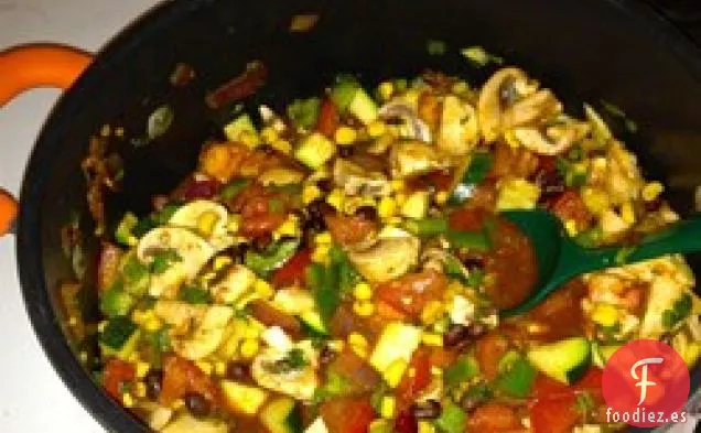 Chili Vegetariano de Verano