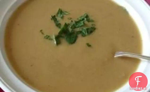 Sopa de Manzana y Pera