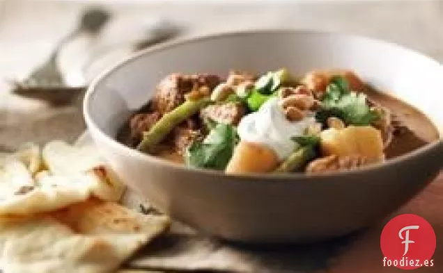 Curry de Ternera y Patata de Cocción Lenta