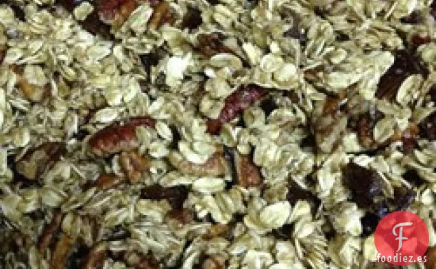 Granola de Nuez Pecana con Fecha de Arce de Mal en la Olla de cocción Lenta