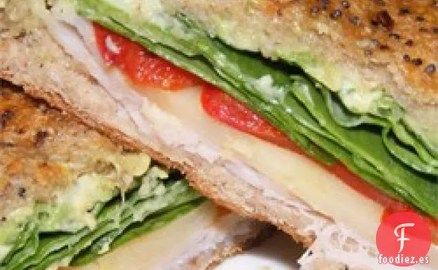 Panini de Pavo y Aguacate