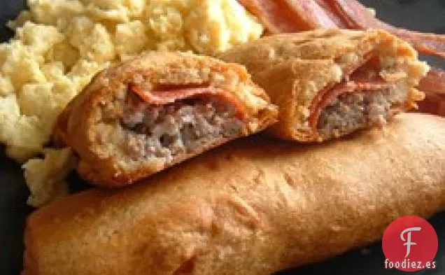 Rollos de Media Luna de Salchicha