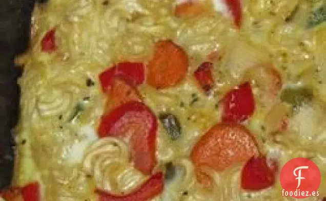 Frittata de Fideos Ramen