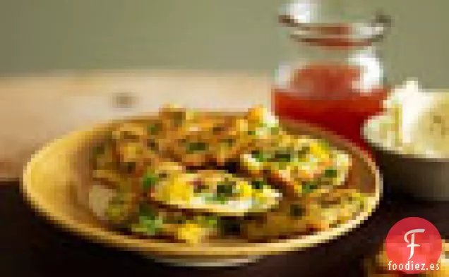 Pasteles de Cangrejo y Maíz Dulce