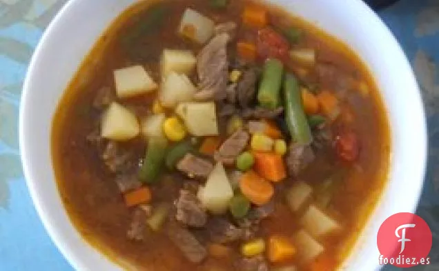 Sopa de Ternera con Verduras III