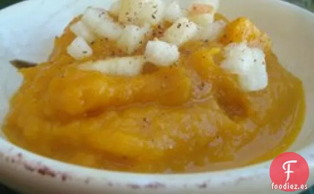 Sopa de Calabaza de Otoño