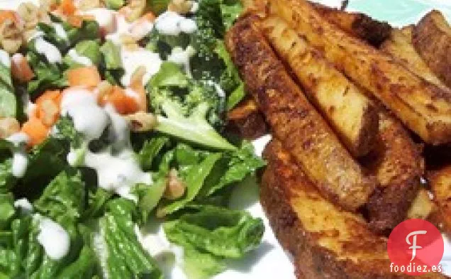 Papas Fritas Totalmente Picantes Al Horno