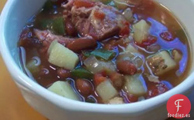 Sopa de Hueso de Jamón