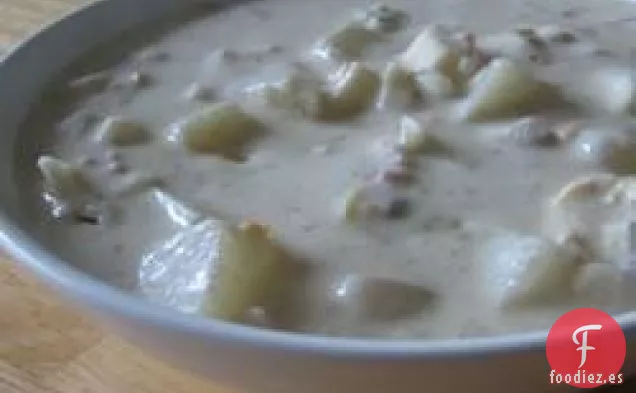 Sopa de Almejas de Cocción Lenta de Emma