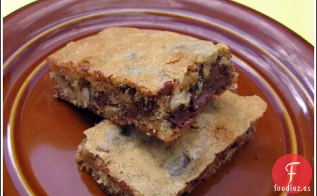Una Gran Barra De Chispas De Chocolate Por Lotes