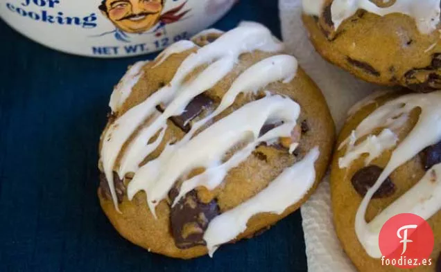 Galletas con Trozos de Chocolate y Calabaza Heladas