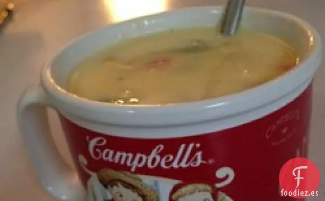 Sopa Cremosa de Queso Vegetal