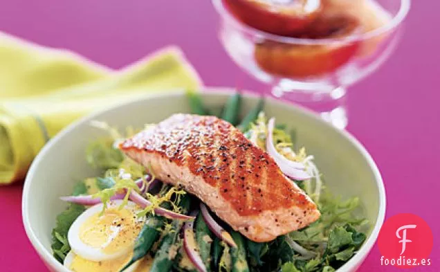Ensalada De Salmón Con Vinagreta