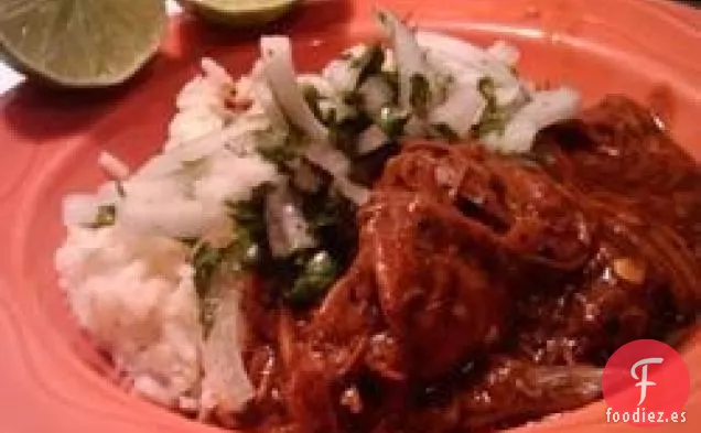 Mole de Pollo con Cuatro Chiles