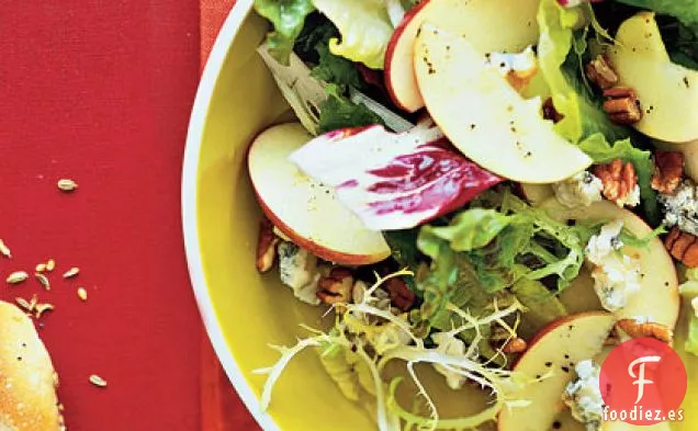 Ensalada de Queso de Cabra y Pera