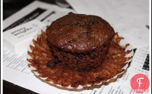 Muffins de Plátano y Chocolate Gigantes