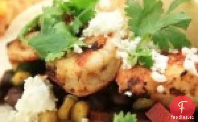 Ensalada De Maíz Y Frijoles Negros