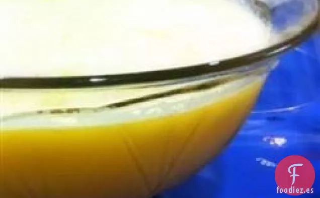 Ponche de Aguanieve de Plátano
