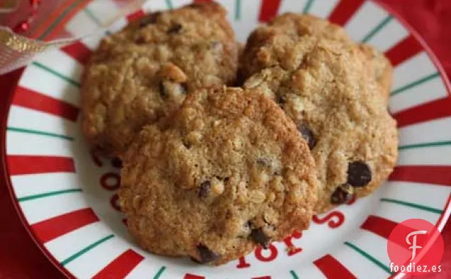 Galletas de Mantequilla de Cacahuete de Avena de Bonnie