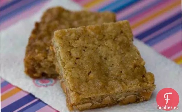 Barras de Caramelo y Avena