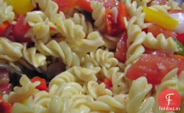 Ensalada Vegetariana de Pasta Italiana