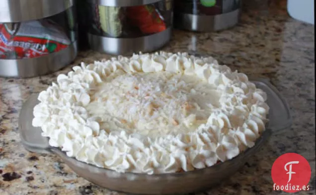Pastel de Coco de Chocolate Blanco