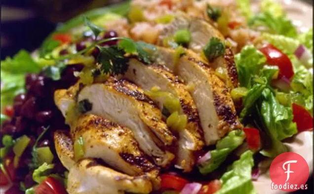 Ensalada de Pollo a la Barbacoa