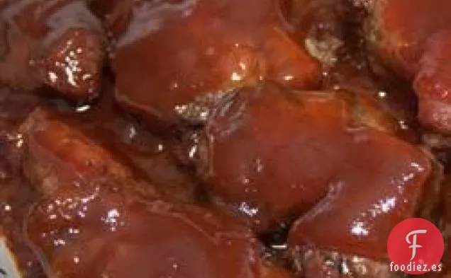 Costillas de barbacoa Picantes