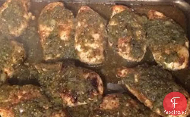 Horneado de Pollo Mexicano Saludable